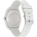 White Synthetic Dress Watch