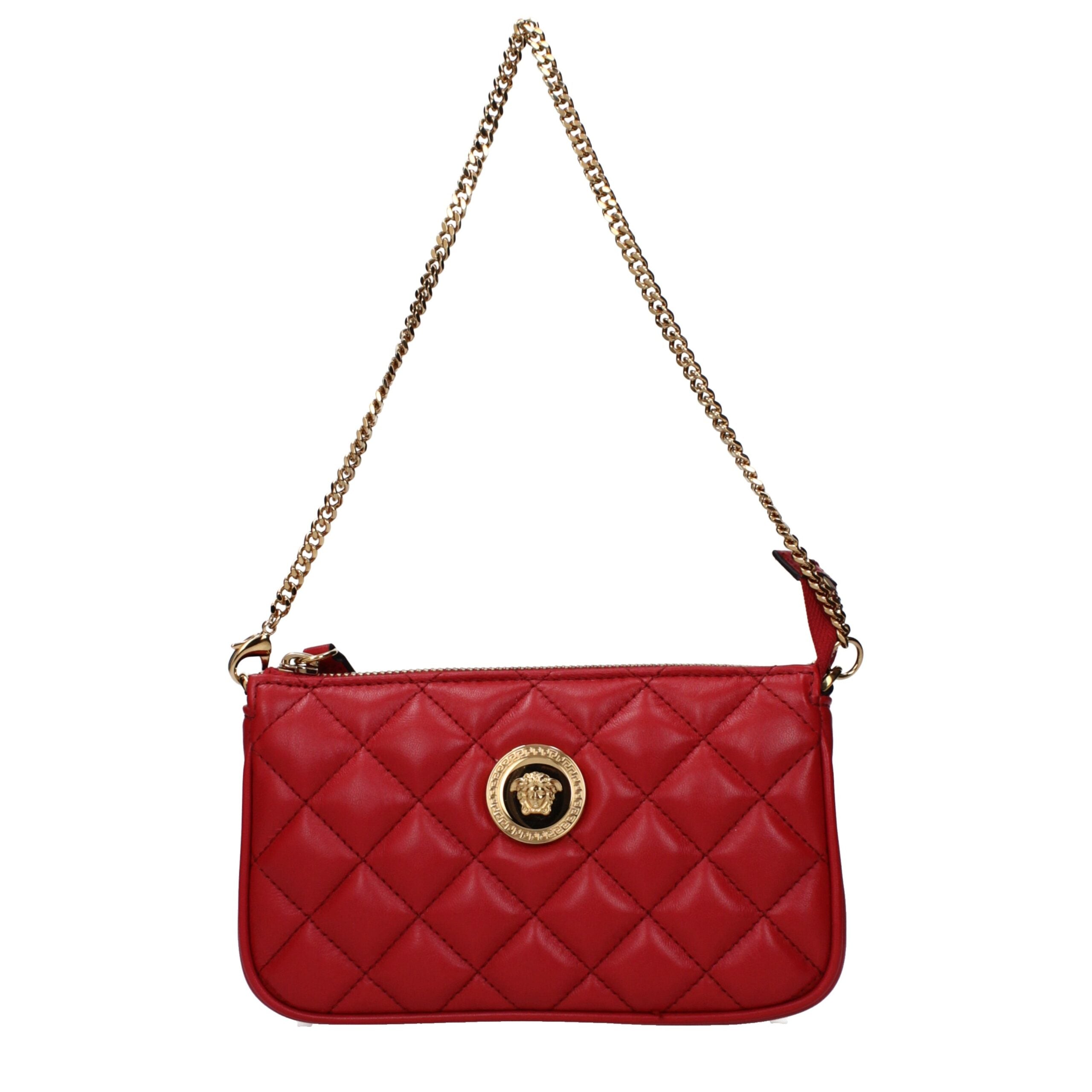Red Leather Handbag