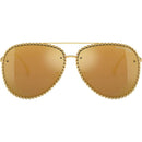 Gold Metal Sunglasses