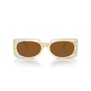 Beige Acetate Sunglasses