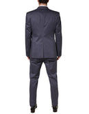Blue Single Breasted MARTINI 2 Piece Suit