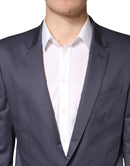 Blue Single Breasted MARTINI 2 Piece Suit