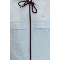 Blue Recycled Polyamide Shell Jacket