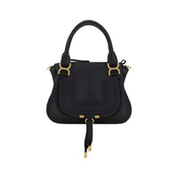 Black Calf Leather Bos Taurus Handbag