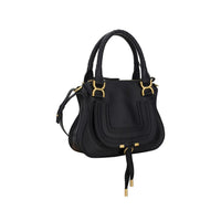 Black Calf Leather Bos Taurus Handbag