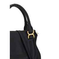 Black Calf Leather Bos Taurus Handbag