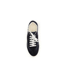 Blue Calf Leather Bos Taurus Low Top Sneakers