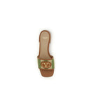 Multicolor Calf Leather Bos Taurus Sandals