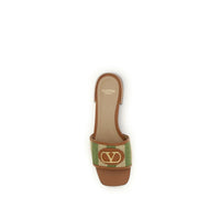 Multicolor Calf Leather Bos Taurus Sandals