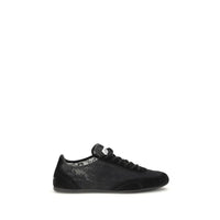 Black Calf Leather Bos Taurus Athletic Sneakers