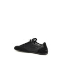 Black Calf Leather Bos Taurus Athletic Sneakers