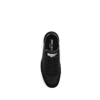 Black Calf Leather Bos Taurus Athletic Sneakers