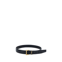 Black Calf Leather Bos Taurus Regular Belt