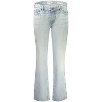 Azzurro Cotton Women Jeans