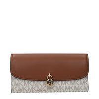 Beige Fabric Wallet