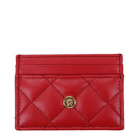 Red Leather Cardholder