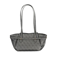 Black Polyurethane Women's Handbag