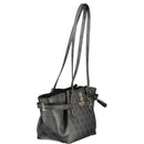 Black Polyurethane Women's Handbag