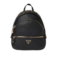 Nero Poliuretano Women Backpack