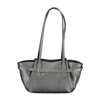 Nero Polyurethane Women Handbag
