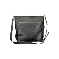 Black Polyurethane Women's Handbag