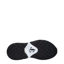 Black Fabric Athletic Sneakers