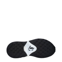 Black Fabric Athletic Sneakers