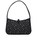 Black Fabric Handbag