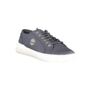 Blue Polyester Men Sneaker