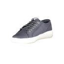 Blue Polyester Men Sneaker