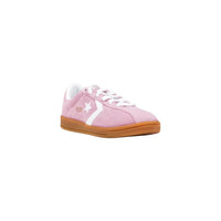 Multicolor Suede Leather Low Top Sneakers