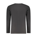 Black Cotton Men T-Shirt