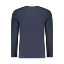 Blue Cotton Men's T-Shirt