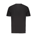 Black Cotton Men's T-Shirt