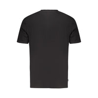 Black Cotton Men's T-Shirt