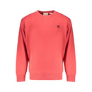 "Red Cotton Men Sweatshirt"
