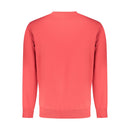 "Red Cotton Men Sweatshirt"