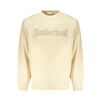 Beige Cotton Men Sweatshirt