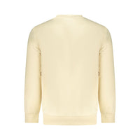 Beige Cotton Men Sweatshirt