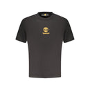Black Cotton Men's T-Shirt