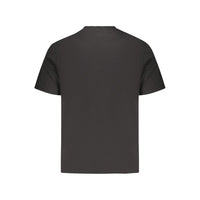Black Cotton Men's T-Shirt