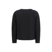 Black Triacetate Coat