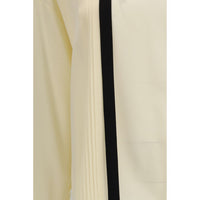 Beige Silk Blouse