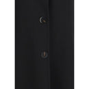 Black Triacetate Coat
