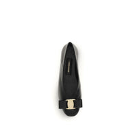 Black Calf Leather Bos Taurus Ballet Flats