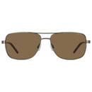Blue Metal Sunglasses