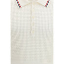 White Cotton Polo Shirt