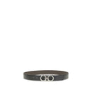 Black Calf Leather Bos Taurus Belt