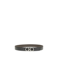 Black Calf Leather Bos Taurus Belt