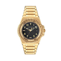Gold Stainless Steel Dress Watch